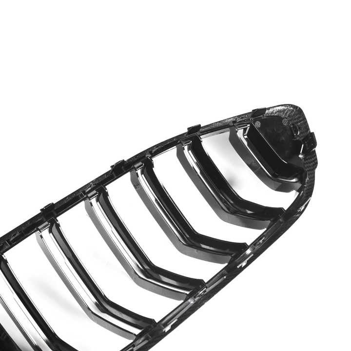 BMW 8 Series G14 G15 G16 / M8 F91 F92 F93 Pre-Preg Dry Carbon Fibre Double Slat Grill (2018-2023)