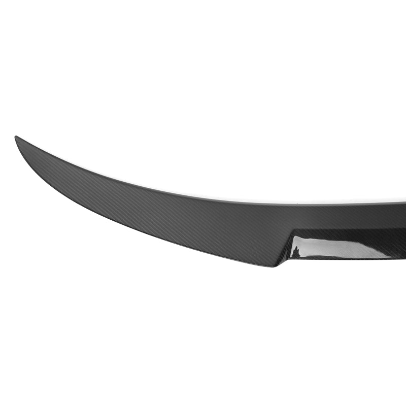 BMW 4 Series F33 / M4 F83 Convertible Pre-Preg Dry Carbon Fibre M4 Style Rear Spoiler By OPTIC (2014-2019)