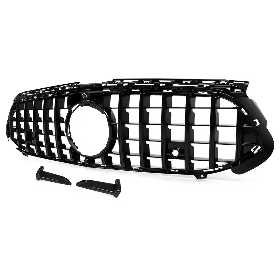 Mercedes A-Class W177 Gloss Black Panamericana GT Style Grill (2023-2024)