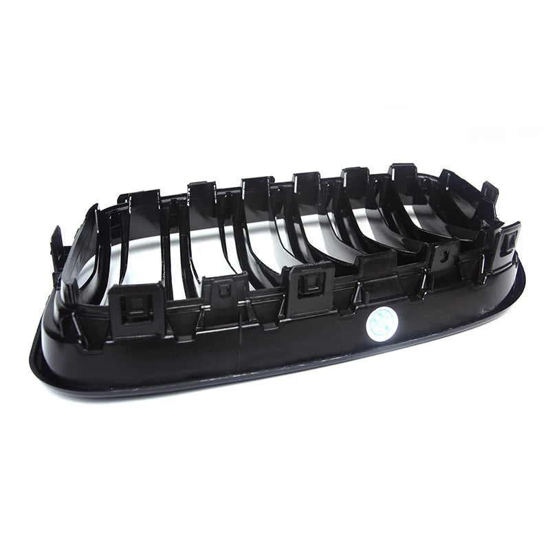 BMW X3 X4 F25 F26 Gloss Black Double Slat Front Grills (2010-2013)