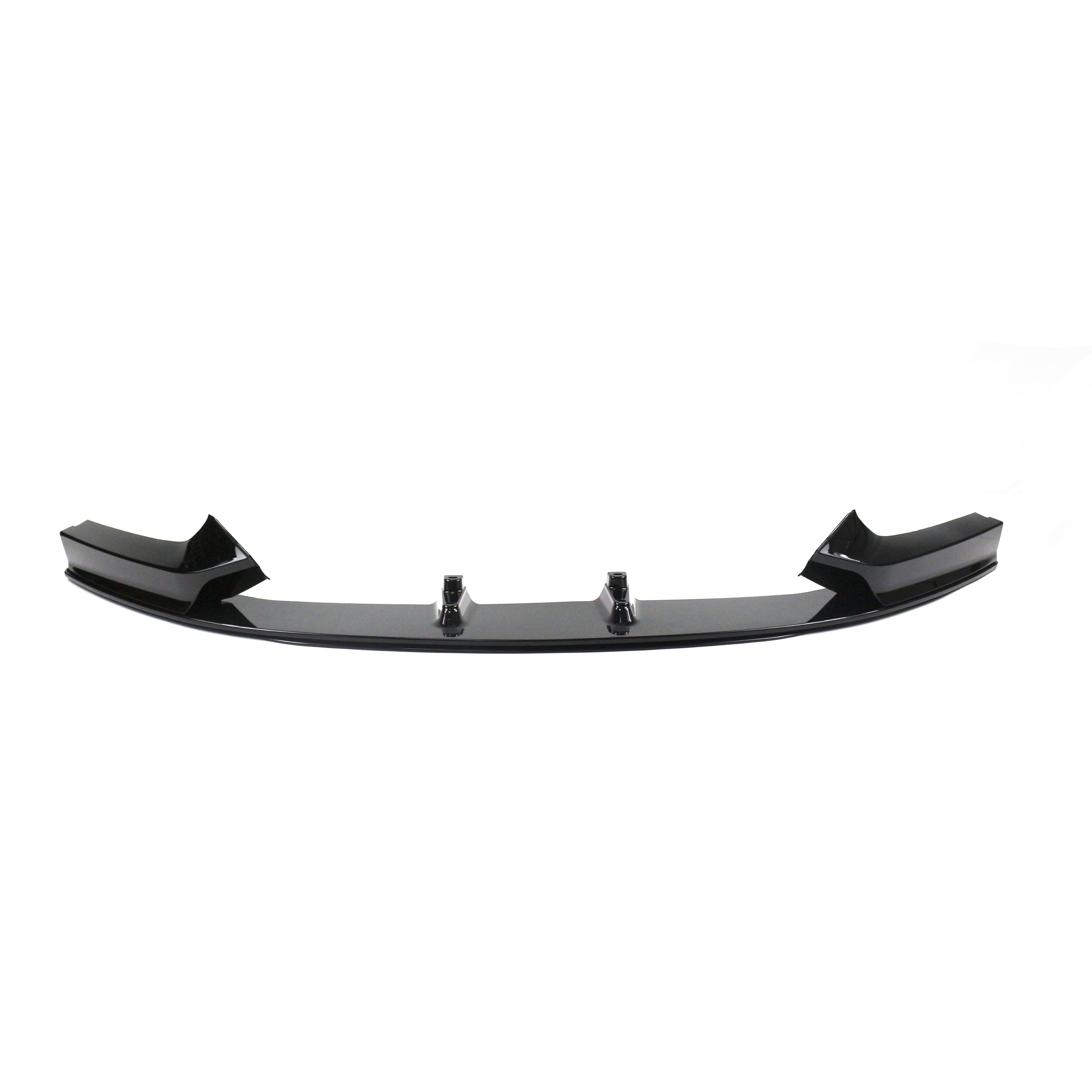 BMW 2 Series F22 F23 MP Style Gloss Black Front Lip Splitter (2014-2020)