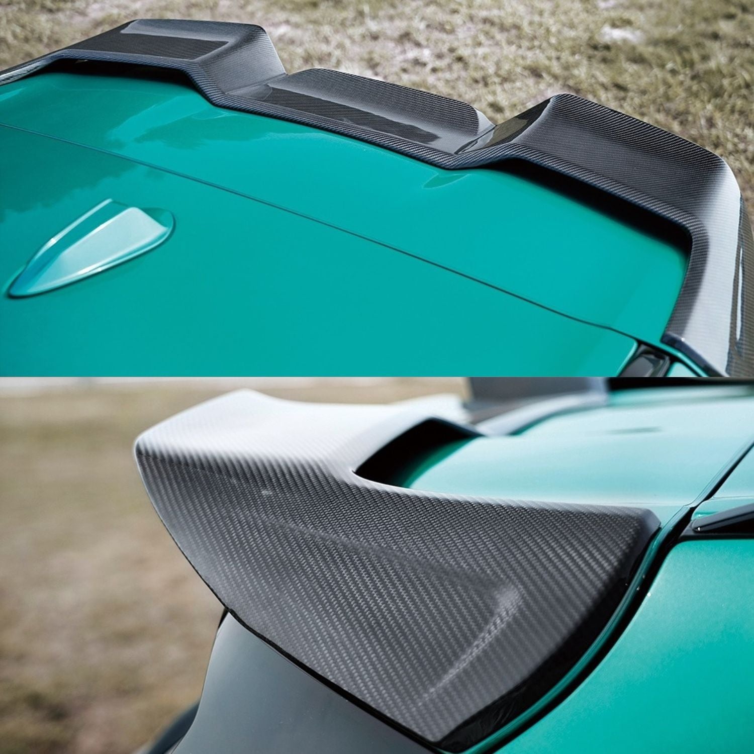 BMW X5M F95 Pre-Preg Dry Carbon Fibre Rear Roof Spoiler By OPTIC (2020+)