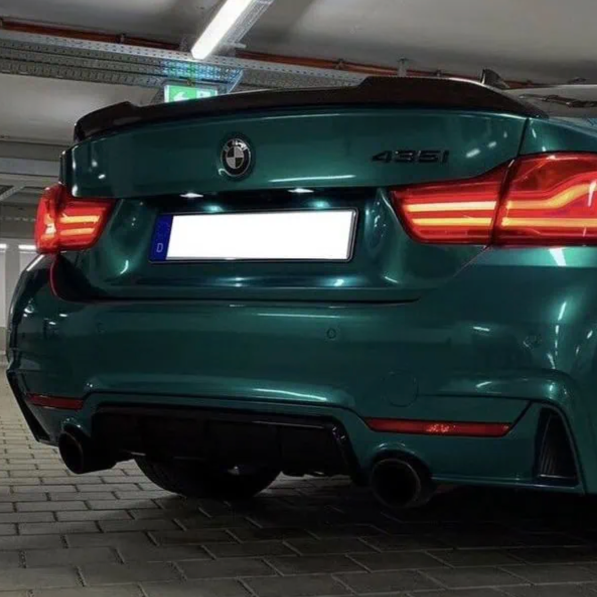 BMW 4 Series F33 / M4 F83 Convertible Pre-Preg Dry Carbon Fibre Cs Style Rear Spoiler By OPTIC (2014-2019)