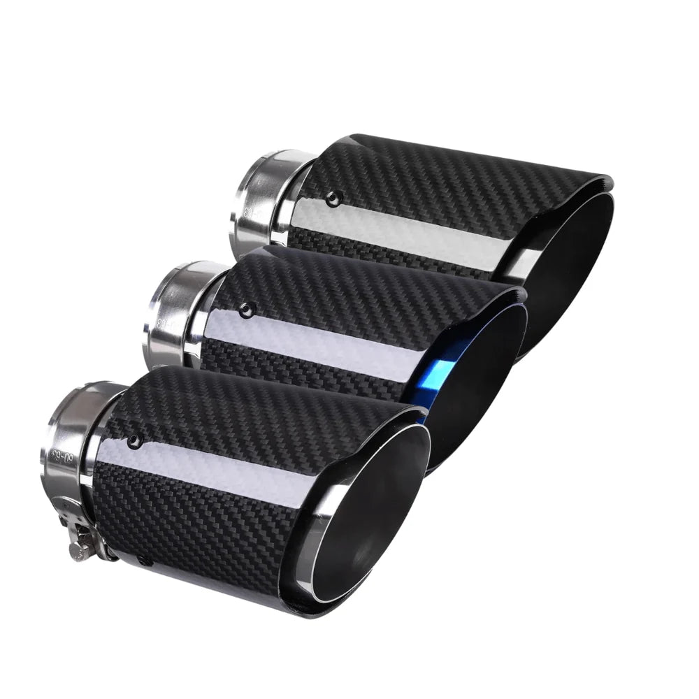 BMW 4 Series 435I/440I (F32/F33/F36) Slash Cut Carbon Exhaust Tips