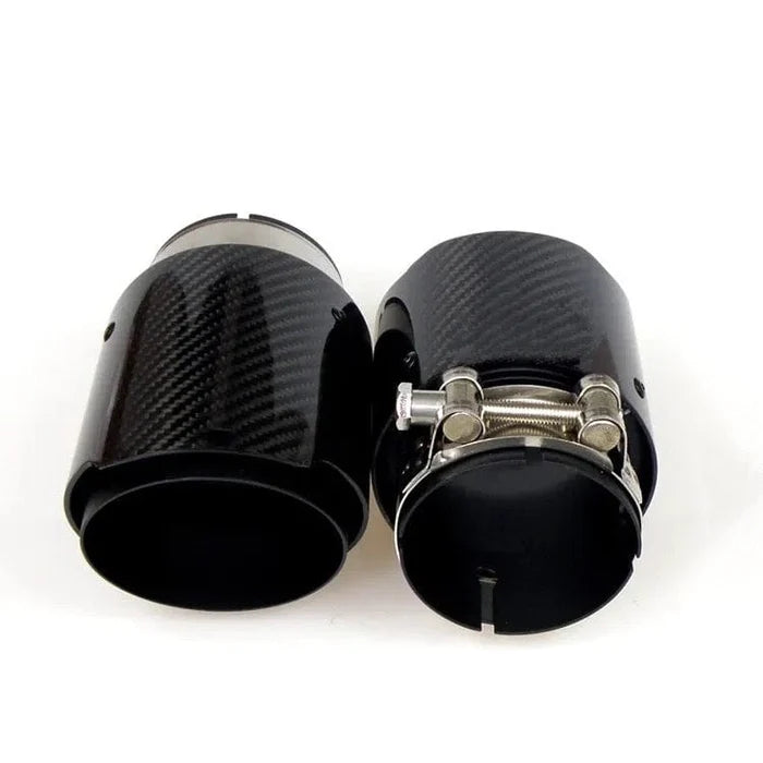 BMW 4 Series 435I/440I (F32/F33/F36) Slash Cut Carbon Exhaust Tips