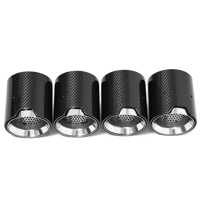 BMW M2 G87 Straight Cut Carbon Exhaust Tips