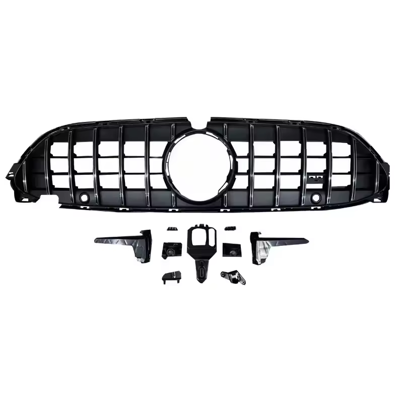 Mercedes CLE C236 Gloss Black Panamericana GT Style Grill (2023-2025)