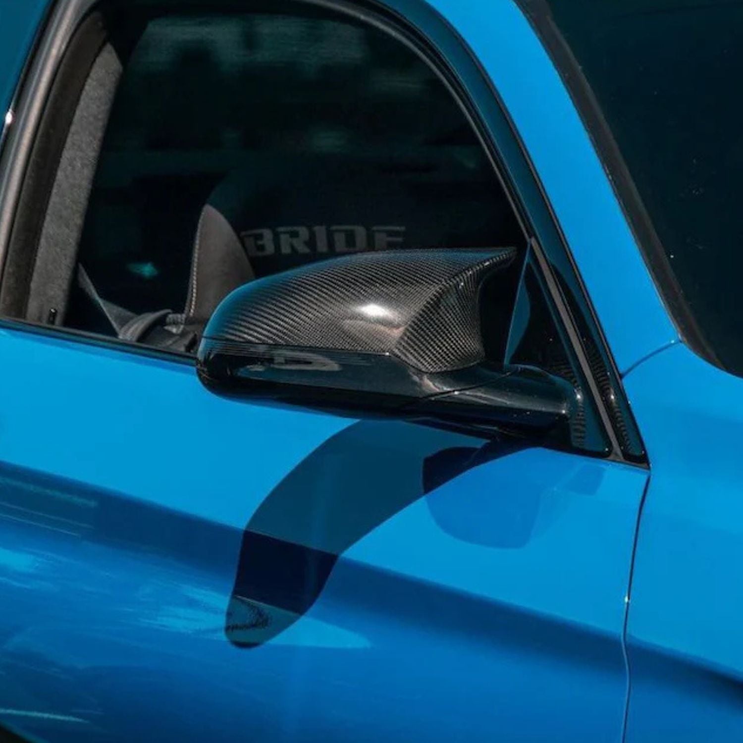 BMW M2 Competition, M3/M4 F87/F80/F83/F84 Pre-Preg Dry Carbon Fibre Mirror Covers By OPTIC (2014-2021)