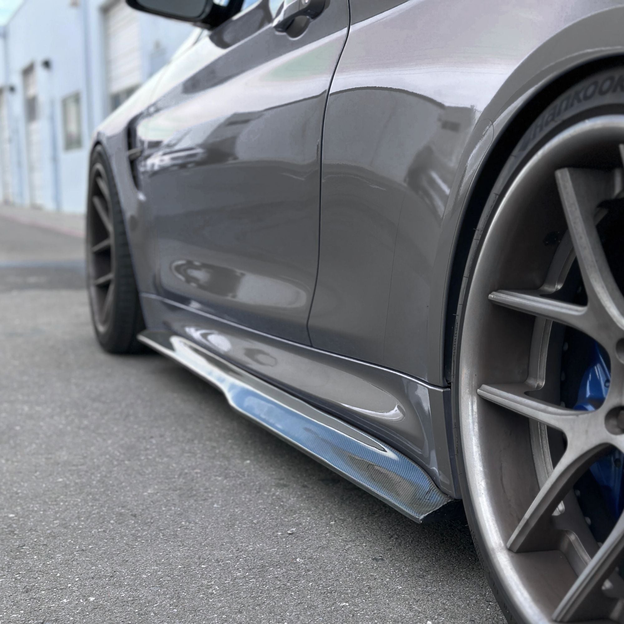 BMW 4 Series F32 F33 F36 Carbon Fibre Psm Style Side Skirts (2014-2019)