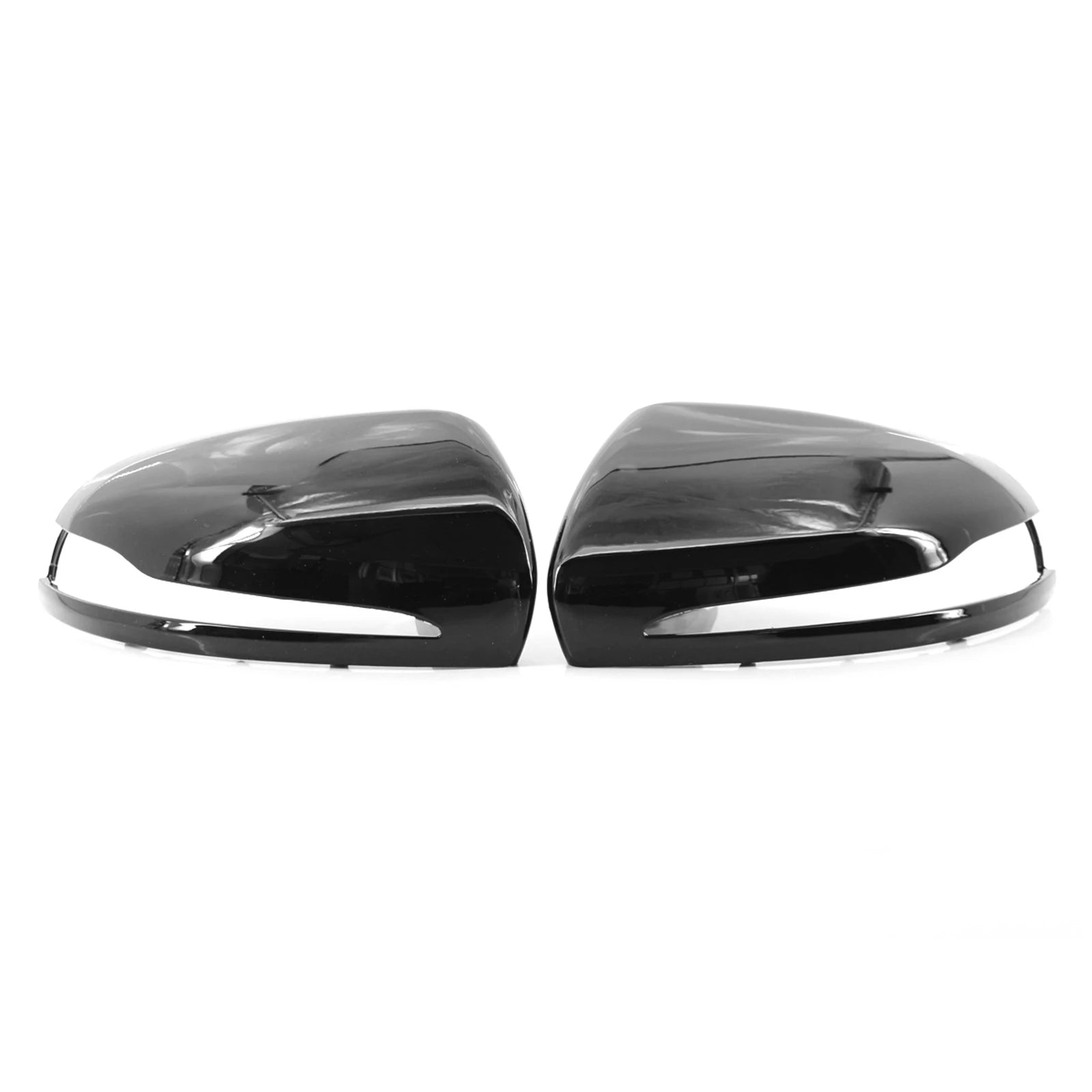 Mercedes W205/W213/W222/C257 Gloss Black Mirror Covers (2014-2021)