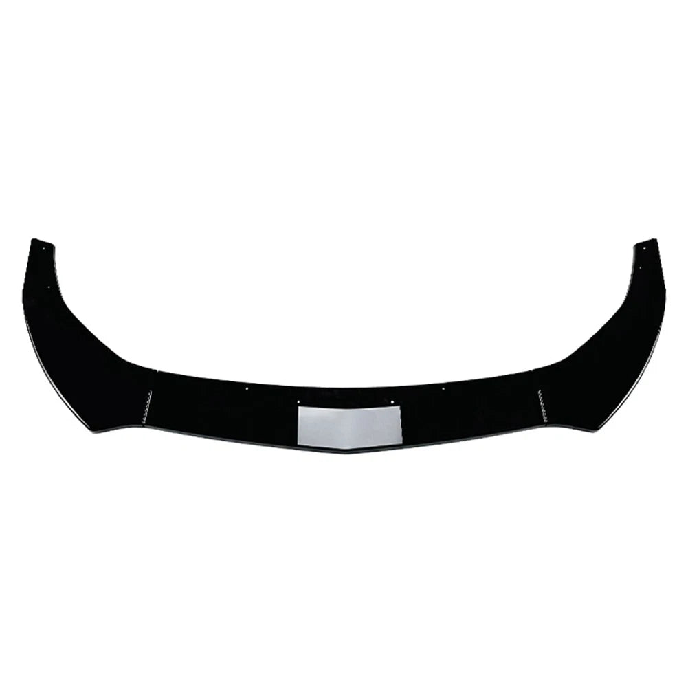 Mercedes A-Class W176 Facelift AMG Style Gloss Black Front Lip Splitter (2016-2018)