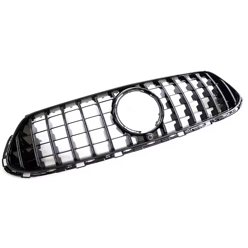 Mercedes GLE W166 SUV Gloss Black Panamericana GT Style Grill (2015-2019)