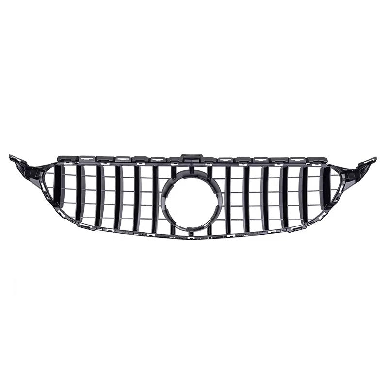 Mercedes C-Class W205/C205 Gloss Black Panamericana GT Style Grill (2014-2018)