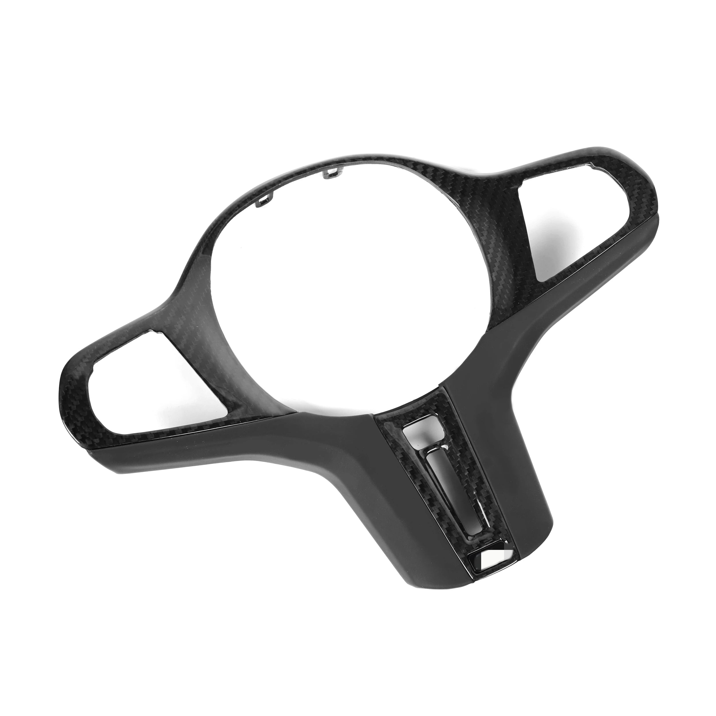 BMW 2, 3, 4, Series G42, G20, G21, G22 Carbon Fibre Steering Wheel Trim (2019+)