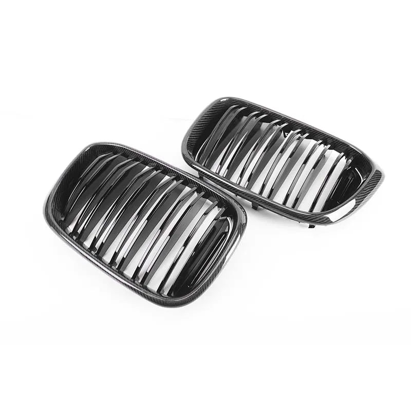 BMW X3 X4 G01 G02 & X3M X4M F97 F98 Carbon Fibre Front Grills (2017-2020)