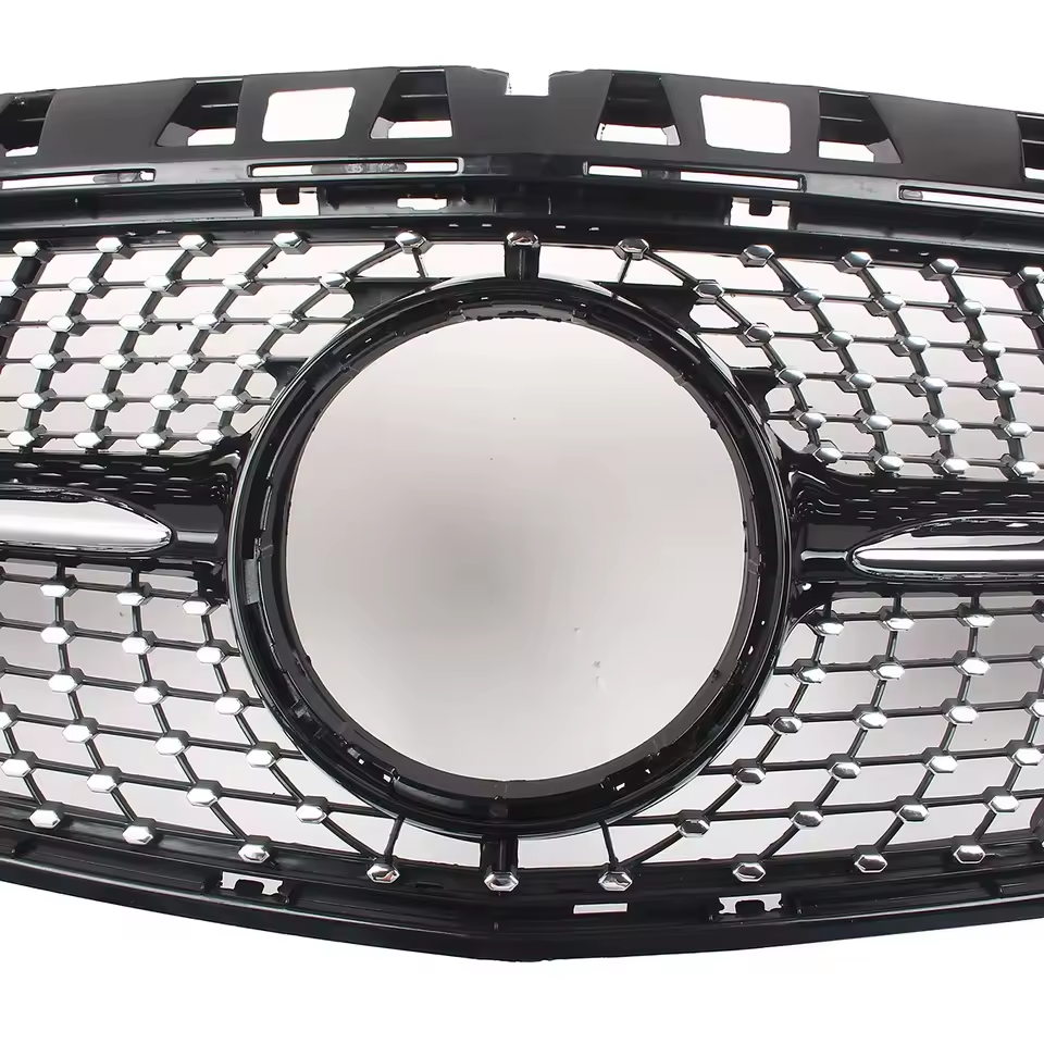 Mercedes A-Class W176 Gloss Black Diamond Style Grill (2012-2015)