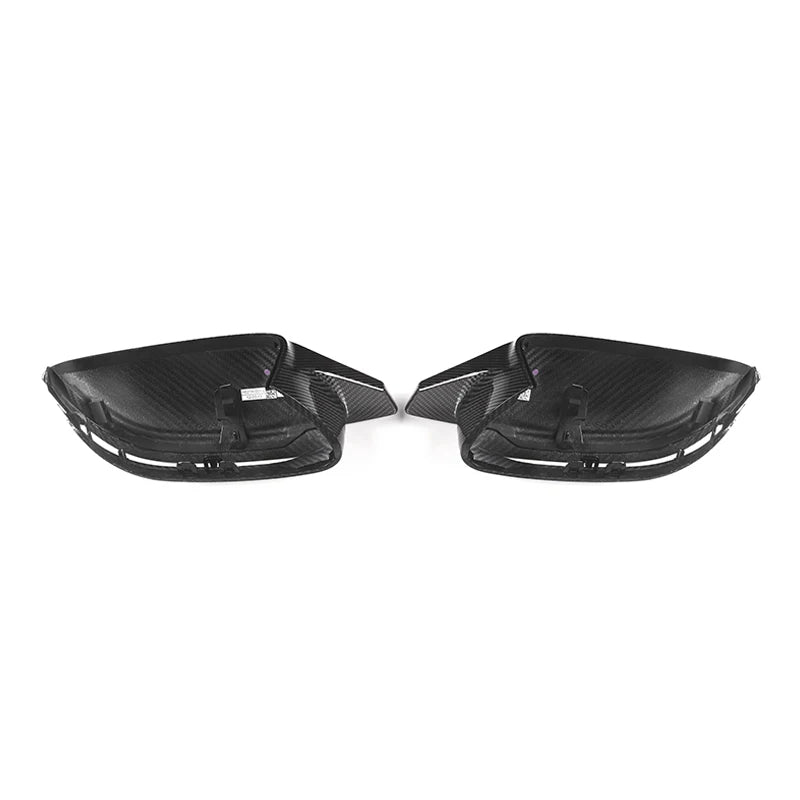 BMW 2/3/4/5 Series G42/G20/G22/G26/G30 Pre-Preg Dry Carbon Fibre M-Style Mirror Covers By OPTIC (2017+)