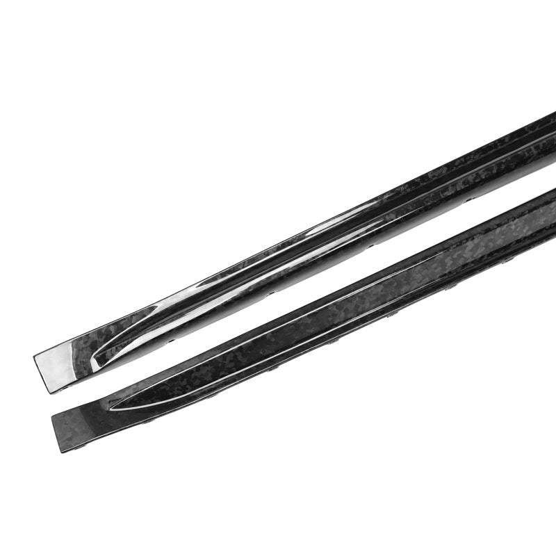 BMW M3 G80 G81 / M4 G82 G83 Pre-Preg Dry Forged Carbon Fibre Side Skirts By OPTIC (2021+)
