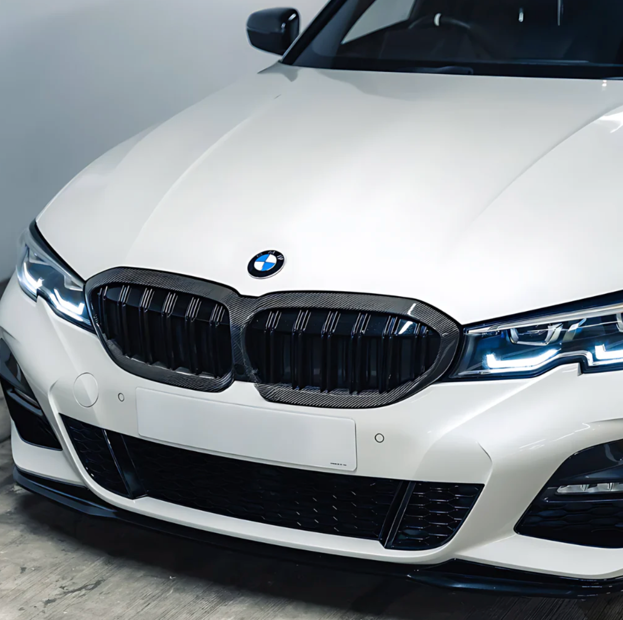 BMW 3 Series G20/G21 Pre-LCI Carbon Fibre Double Slat Grill (2019-2022)