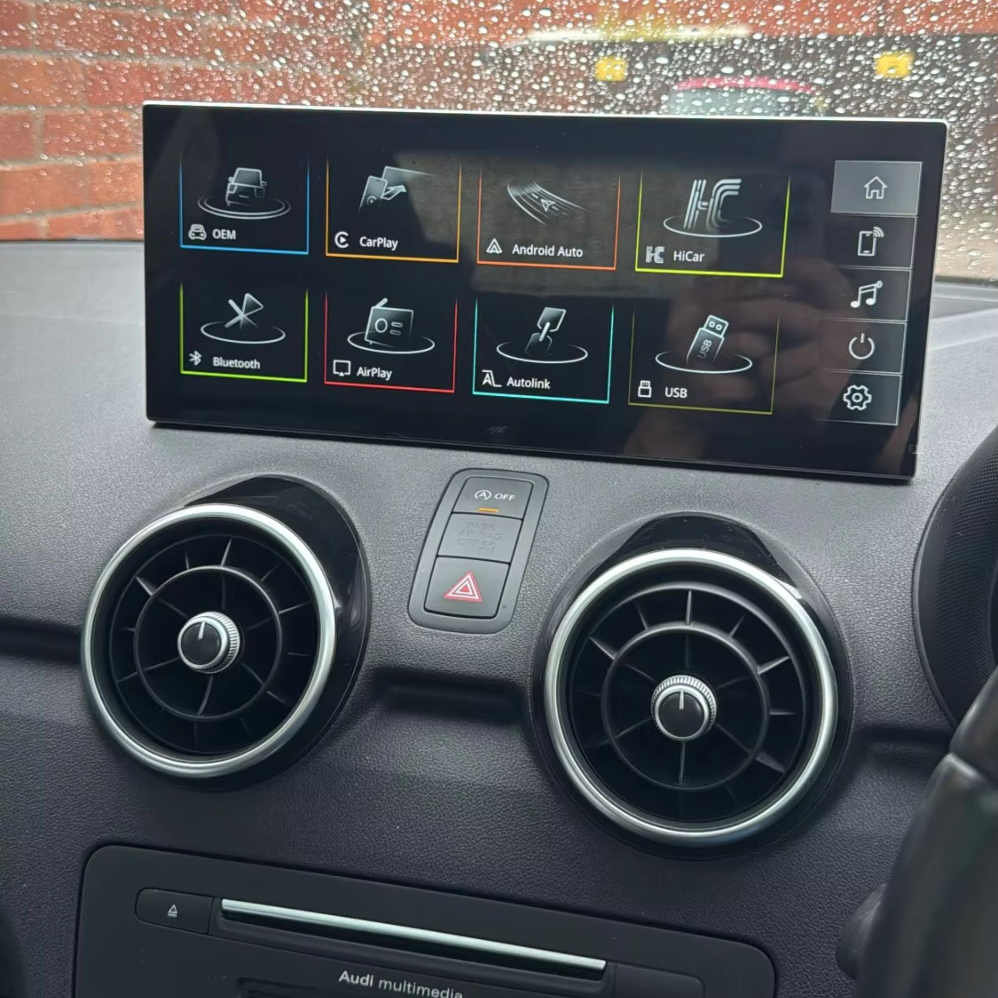 Audi A1/S1 8X | 12.3" Apple CarPlay/Android Auto Touchscreen Display | (2010-2018)