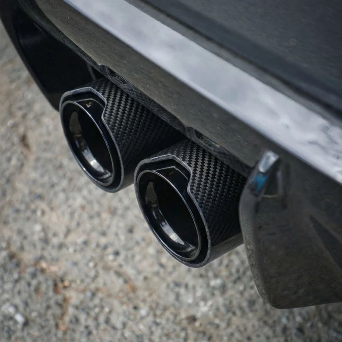 BMW 2/3/4 Series | G42/G20/G22 | M240i/M340i/M440i Carbon Quad Exhaust Tips