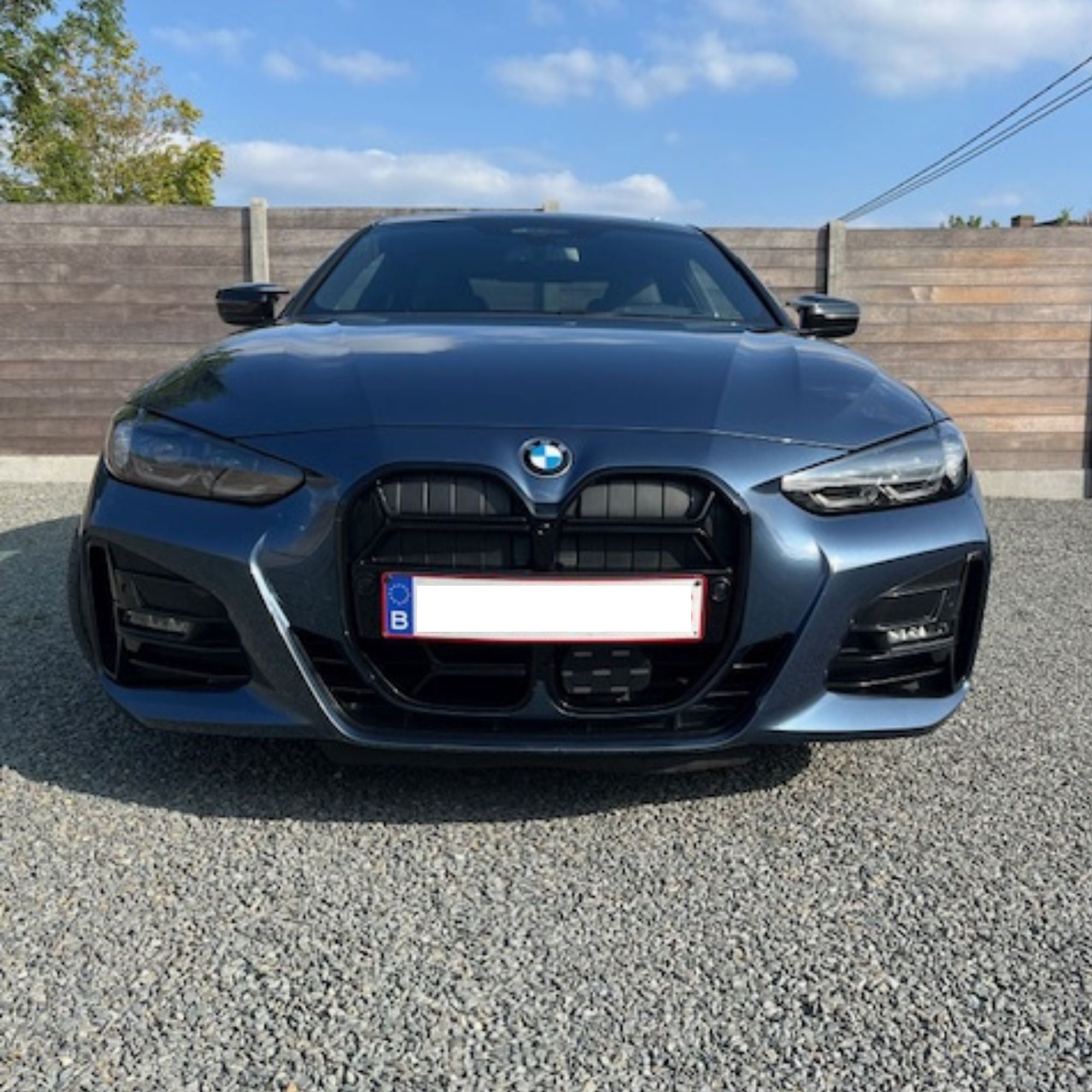 BMW 4 Series G22 G23 Gloss Black Csl Style Grill (2020+)